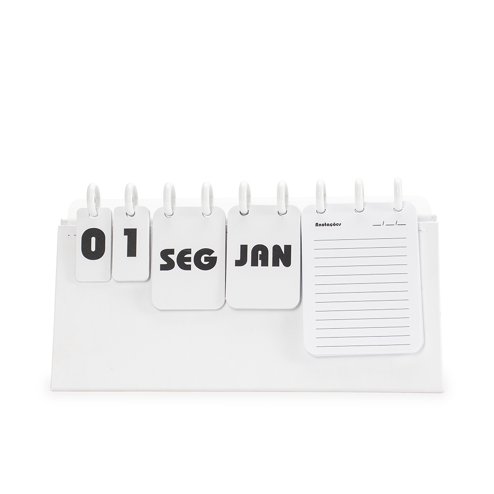 CALENDÁRIO PERMANENTE DE MESA DISCO